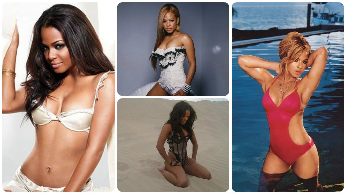 Christina Milian pokazała nagie zdjęcia. Galeria #1