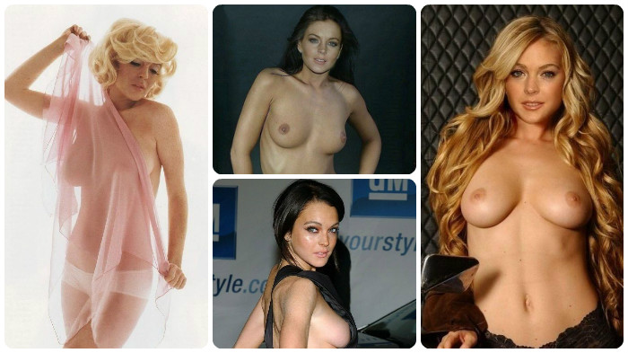 Seksowna Lindsay Lohan cała naga. Galeria #1